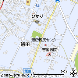 福岡県嘉麻市飯田300-2周辺の地図