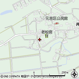 福岡県飯塚市筑穂元吉343周辺の地図