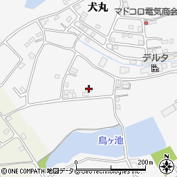 大分県中津市犬丸2291-2周辺の地図