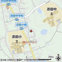 福岡県田川郡添田町添田1370-3周辺の地図