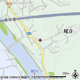 高知県高知市尾立82-4周辺の地図