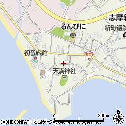 福岡県糸島市志摩新町521周辺の地図