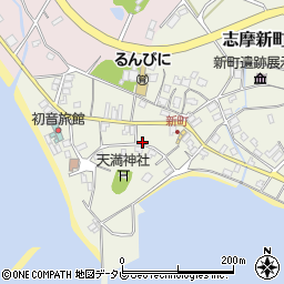 福岡県糸島市志摩新町516周辺の地図