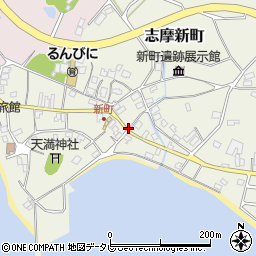 福岡県糸島市志摩新町425周辺の地図