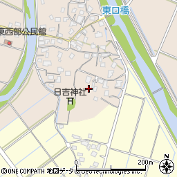 福岡県嘉麻市下臼井527周辺の地図