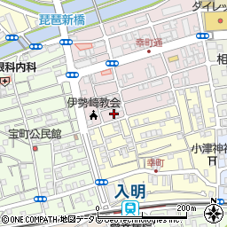 高知県高知市伊勢崎町2周辺の地図