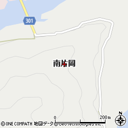 高知県越知町（高岡郡）南片岡周辺の地図