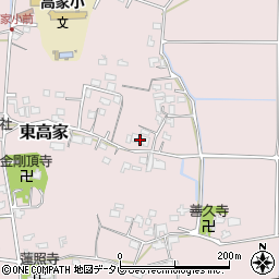 第７アパート高家周辺の地図