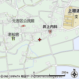 福岡県飯塚市筑穂元吉385周辺の地図