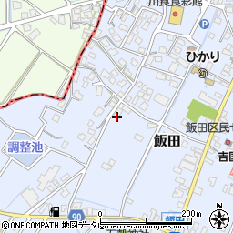 福岡県嘉麻市飯田482-11周辺の地図