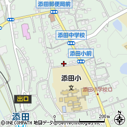 福岡県田川郡添田町添田2087周辺の地図