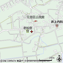 福岡県飯塚市筑穂元吉351周辺の地図