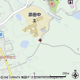 福岡県田川郡添田町添田1493周辺の地図