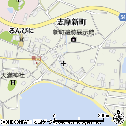 福岡県糸島市志摩新町10周辺の地図
