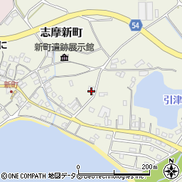 福岡県糸島市志摩新町42周辺の地図