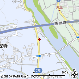 高知県高知市宗安寺844-4周辺の地図