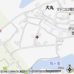 大分県中津市犬丸2266-26周辺の地図