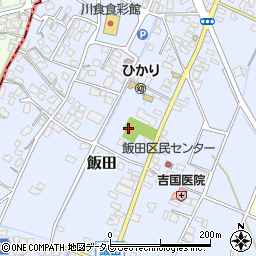 福岡県嘉麻市飯田302-2周辺の地図