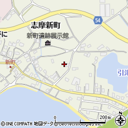 福岡県糸島市志摩新町41周辺の地図