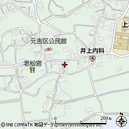 福岡県飯塚市筑穂元吉383周辺の地図