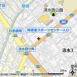 シーピー化成株式会社　福岡オフィス周辺の地図