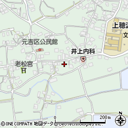 福岡県飯塚市筑穂元吉384周辺の地図