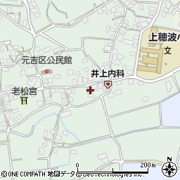 福岡県飯塚市筑穂元吉387周辺の地図