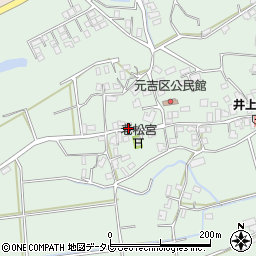 福岡県飯塚市筑穂元吉339周辺の地図