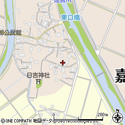 福岡県嘉麻市下臼井519-1周辺の地図