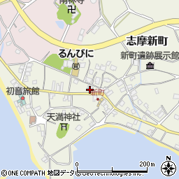 福岡県糸島市志摩新町443周辺の地図