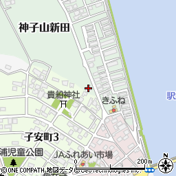 大分県宇佐市神子山新田31周辺の地図