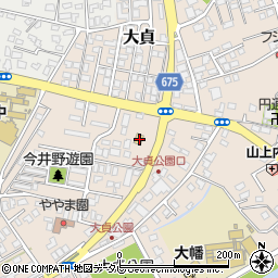 セブンイレブン中津大貞店周辺の地図