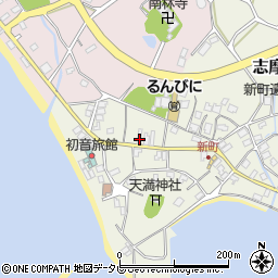 福岡県糸島市志摩新町457周辺の地図