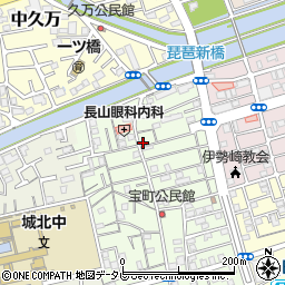 高知県高知市宝町29-4周辺の地図