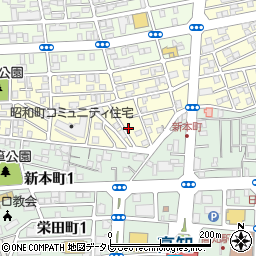 高知県高知市昭和町4-8周辺の地図