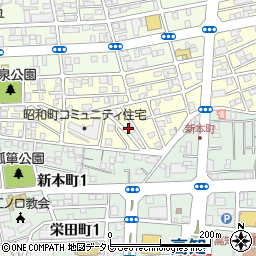 高知県高知市昭和町5周辺の地図
