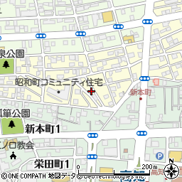 高知県高知市昭和町5-19周辺の地図