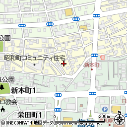 高知県高知市昭和町4周辺の地図