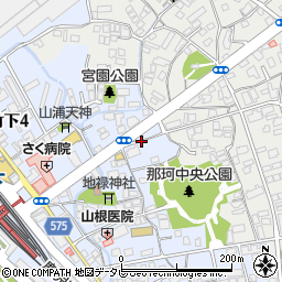 大茎不動産株式会社　福岡営業所周辺の地図