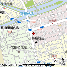 高知県高知市伊勢崎町11周辺の地図