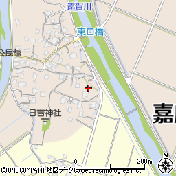 福岡県嘉麻市下臼井518周辺の地図