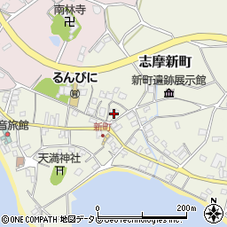 福岡県糸島市志摩新町411周辺の地図