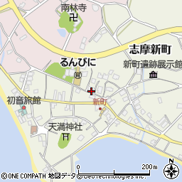 福岡県糸島市志摩新町406周辺の地図