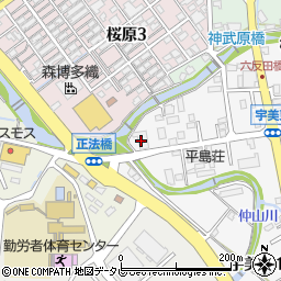 株式会社きょくとう　宇美工場周辺の地図