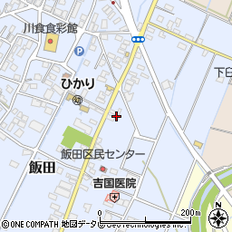 福岡県嘉麻市飯田146-4周辺の地図