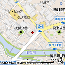 福岡報知機周辺の地図
