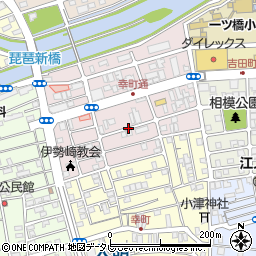 高知県高知市伊勢崎町周辺の地図