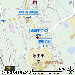 福岡県田川郡添田町添田2070-4周辺の地図