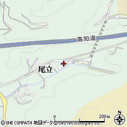 高知県高知市尾立501-2周辺の地図