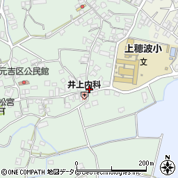 福岡県飯塚市筑穂元吉395周辺の地図